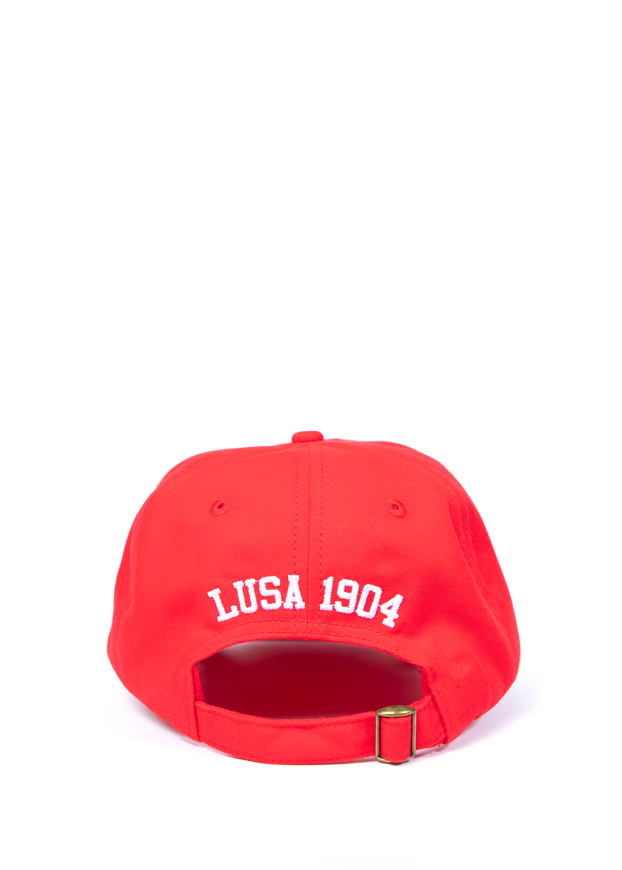 Red Big "L" Lacrosse Letterman Ball Cap