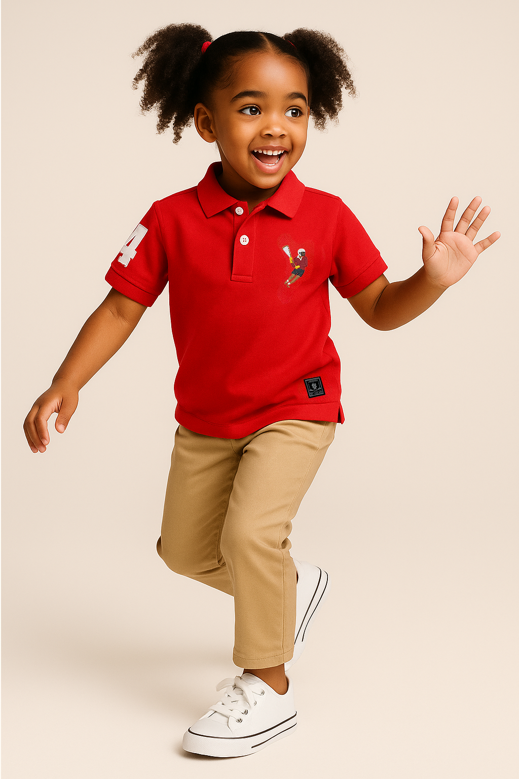 TRADITIONAL POLO SHIRT( RED)